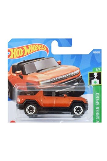 HOT WHEELS Masinuta Metalica Hot Wheels, GMC' HUMMER EV 2022, Portocaliu, 1:64