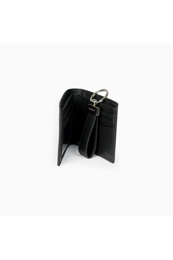 Peritdot Men's Leather Wallet Set with Stylish Key Ring