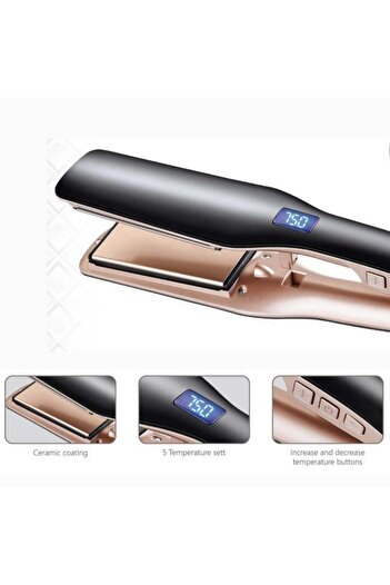 DLC ceramic hair straightener