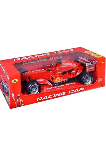 OEM Mașină de curse de Formula 1, sunet și lumină, roșie, 1:10