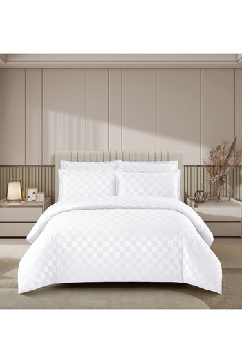 CHIRASO CHIRASO Bedding, Elegant DAMASK, ELASTIC Sheet 180x200+25cm, Duvet Cover 200x230cm, 2 Pillowcases