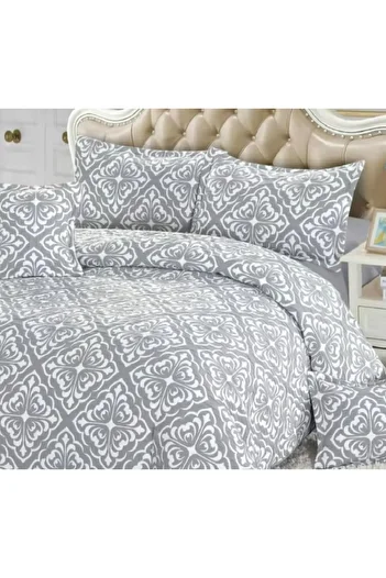 CHIRASO CHIRASO Linen, Crepe Muslin, Microfiber, Sheet 220x240 cm, Duvet Cover, 4 Pillowcases