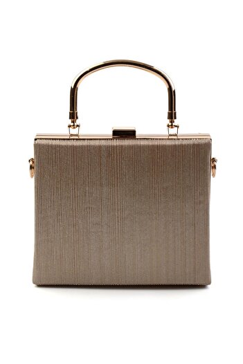 Bambi Gold Women's Evening Dress Bag C06564008978