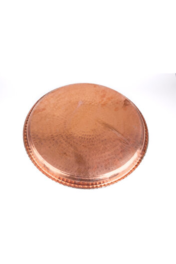 Zinnun Copper Tray with Tin Inside 38 cm
