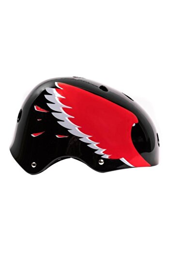Pegas Casca protectie Robita, Negru/Rosu, L