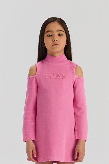 Tyess BG Store ροζ φόρεμα για κορίτσια