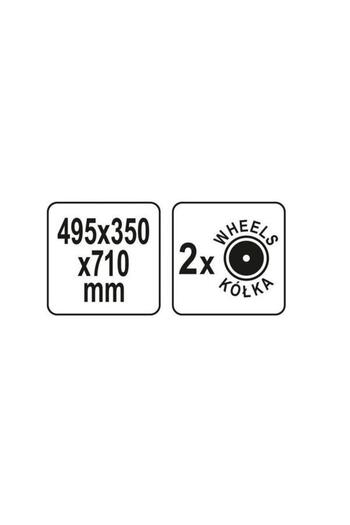 yato Troler pentru scule pe doua niveluri YT-09160