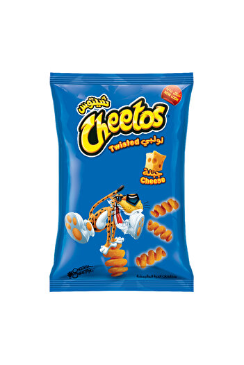 Cheetos Twisted Cheese Puff Corn Chips, 150g