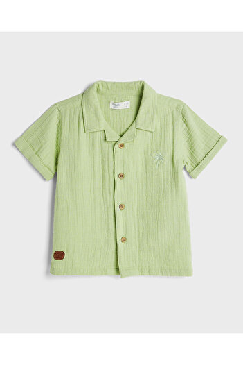R&B Textured Shirt and Shorts Set