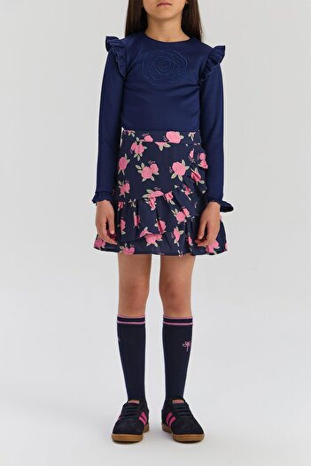 Tyess BG Store Girl's Patterned Skirt