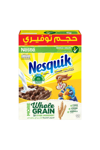 Nestle Nesquik Chocolate Breakfast Cereal, 950 g
