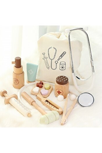 Choice Doctor Toys Children playing house simulation, doctors, nurses, stethoscopes, medical kits, syringes