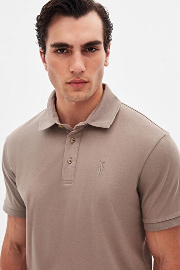 Twn Slim Fit Vizon Pike Dokulu Polo Tişört