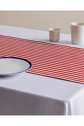 Madame Coco Rosane Runner - White/Red