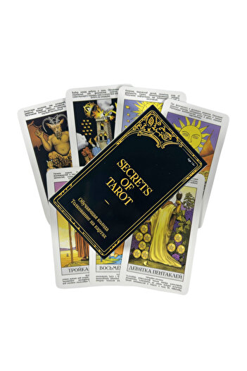 Choice TT431 Russian Rider Secrets of Tarot Cards A 78 Deck Oracle Visions Divination Edition Borad Playing