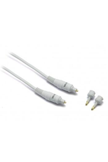 GBL G&B 6106 Optical Cable Toslink Gold Metal 6106 2 m White