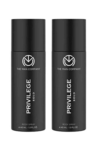 The Man Company Pack Of 2 Privilege Active Deodorant For Men | Premium Body Spray | Long-Lasting Fra