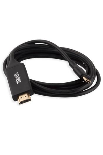 GBL G&BL 62001 USB Type C to HDMI cable 2.0 2m, Black