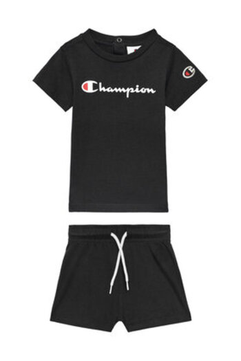 Champion Boy Set T-shirt and shorts 307055 Black