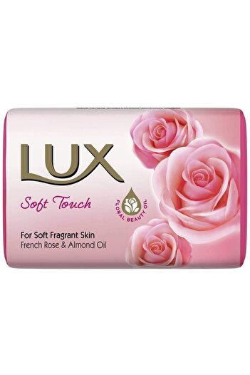 LUX Soap 80Gr Soft Touch 6 Pieces Hair Blow Dryer Brush Colorful Oval Hair Brush Comb 1+1 Pieces
