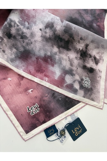 Levidor Twill Silk Scarf 100% Silk