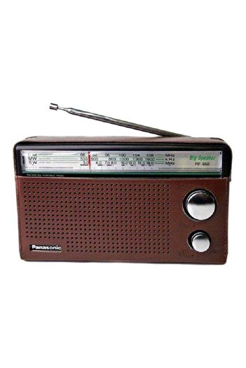 PANASONIC FM/MW/SW Radio with 3 Bands, Battery Operated - RF-562DD2
