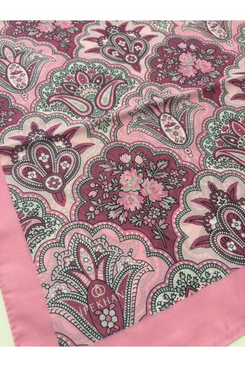İpekhan Jardin Secret Pink Series Soft Shawl 30000