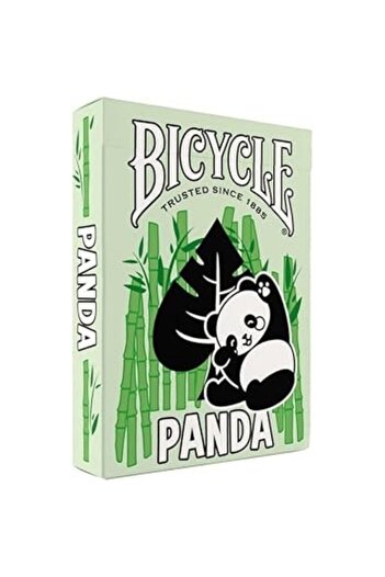 OyuncaklarÜlkesi Bicycle Panda Premium Playing Card Playing Cards Deck