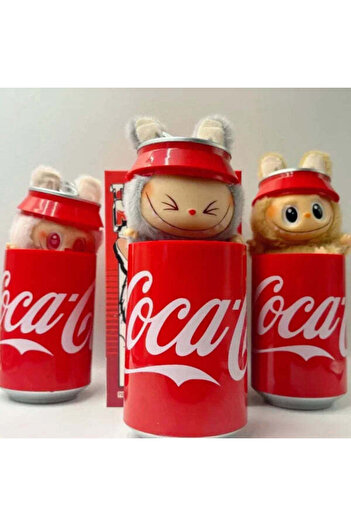 victiny Labubu Plush Figure in Metal Box