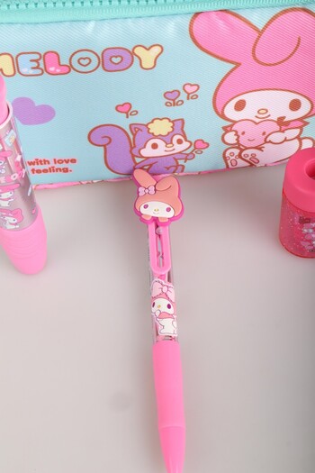 MY MELODY DEKOMUS İLE LİSANSLI MY MELODY KIRTASİYE SETİ KALEM ÇANTASI,KALEMTRAŞ,UÇLU KALEM,ROKET SİLGİ