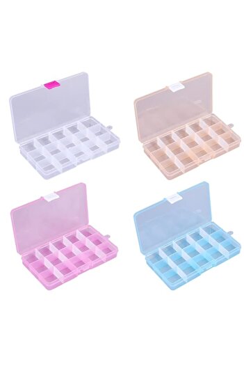 Generic JZS Jewelry Storage Box 15 Square Meters of PP Material Detachable Partition Storage Box, Jewelry B