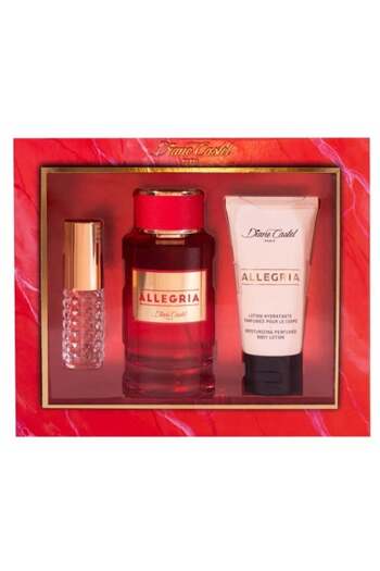 Diane Castel Gift Set 3 Products Allegria: Perfume, Body Lotion, Mini Perfume