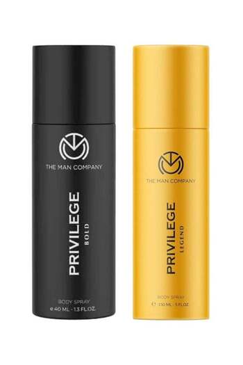 The Man Company Pack Of 2 Privilege Active Deodorant For Men