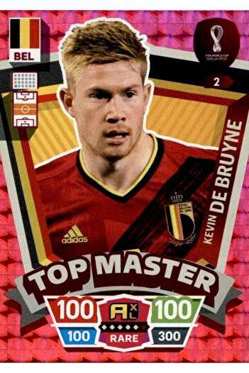 Panini Kevin De Bruyne Qatar Top Master
