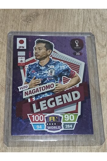 Panini Yuto Nagatomo Qatar Legend Card