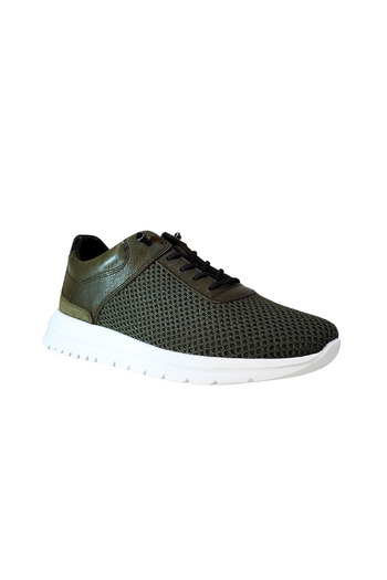 Who What Wear Men's W Shoes Genuine Leather Handmade Half Knitwear Breathable Sneaker Shoes 25Wm0105