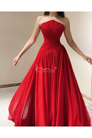 Marseille SA soft red dress