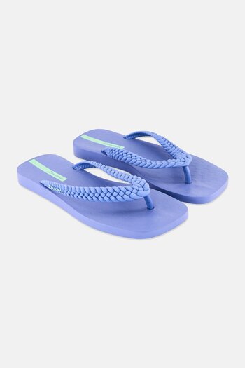 İpanema Women Brand Logo Slip On Slippers, Pastel Blue