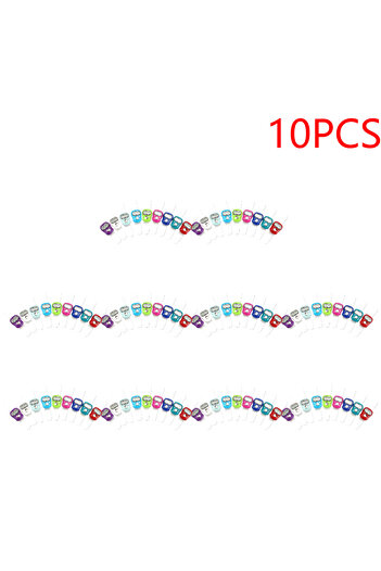 Choice3 Color random 10PCS 1-20pcs Finger Counter Ring 5 Digital LED Electronic Handheld Tally Counter Click