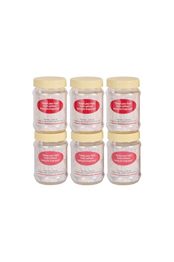 Generic Delcasa DC3317 Round Pet Jar Set, 500 ml Capacity, Transparent