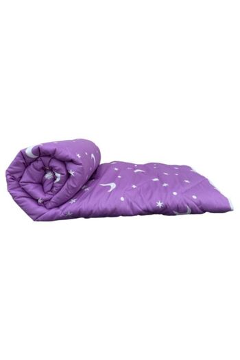 Ralex Quilted Comforter Luna si Stele, Anti-Allergic Minet Filling 140 x 200 cm, Purple