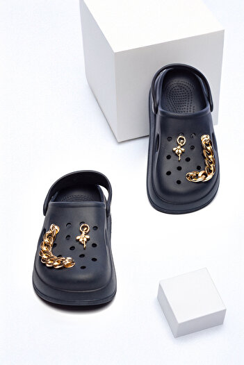 Raynok Sea Slippers with Accessories Eva Comfortable Fit Navy Blue
