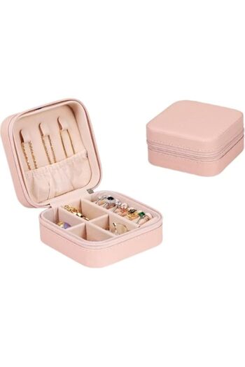 Generic Jewelry Box, Small Jewelry Case, Portable Jewelry Case, Necklace, Ring, Earring Organizer Holder St