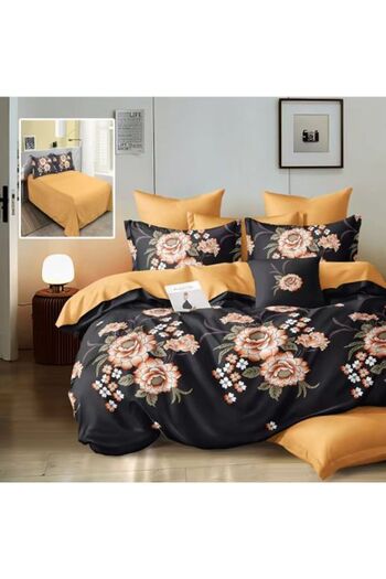 Ralex Economic Package Double Bed Linen Finet 6 Pieces + 2 Quilted Pillows 50 x 70 cm + Quilt 200 x 215 cm