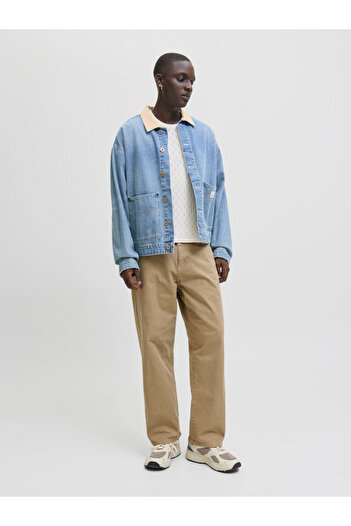Jack & Jones JPSTALEX Mid Rise Wide Leg Jeans