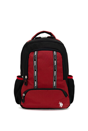 U.S. Polo Assn. Boy's Burgundy School Bag 50315129-Vr014