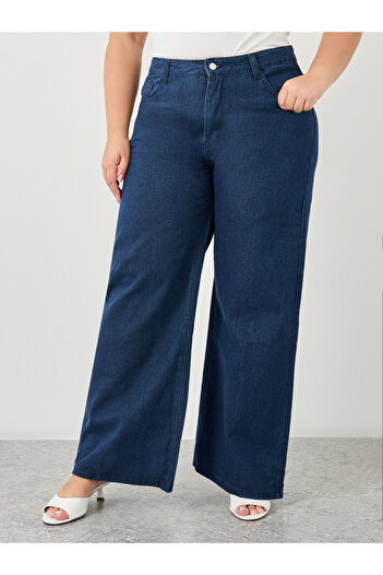 Styli Plus High Rise Loose Fit Jeans