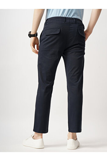 British Club By Styli Men Regular Fit Flat-Front Chinos