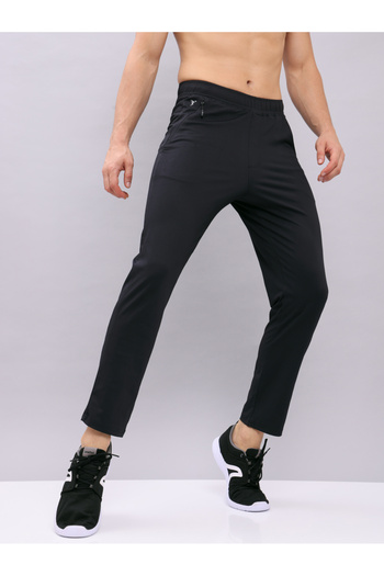 Technosport By Styli Solid 4-Way Stretch Trackpants