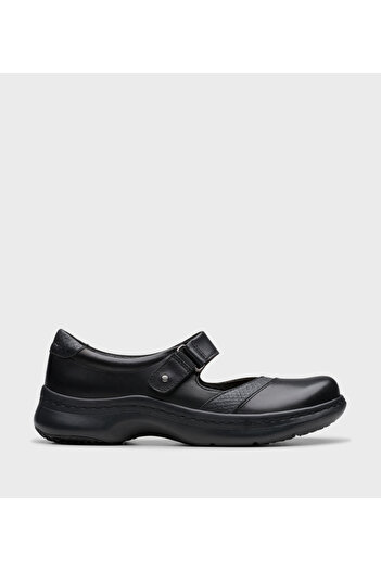 CLARKS Black Women's ClarksPro Pace Bar Shoes